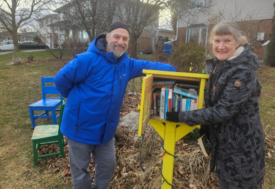 Looking for a good book? Try one of the little libraries scattered ...