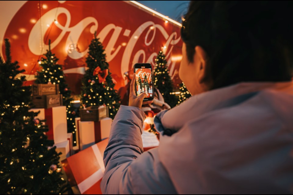 There's plenty of great photo opportunities available during Sunday's Coca-Cola Holiday Caravan stop in Halton Hills.