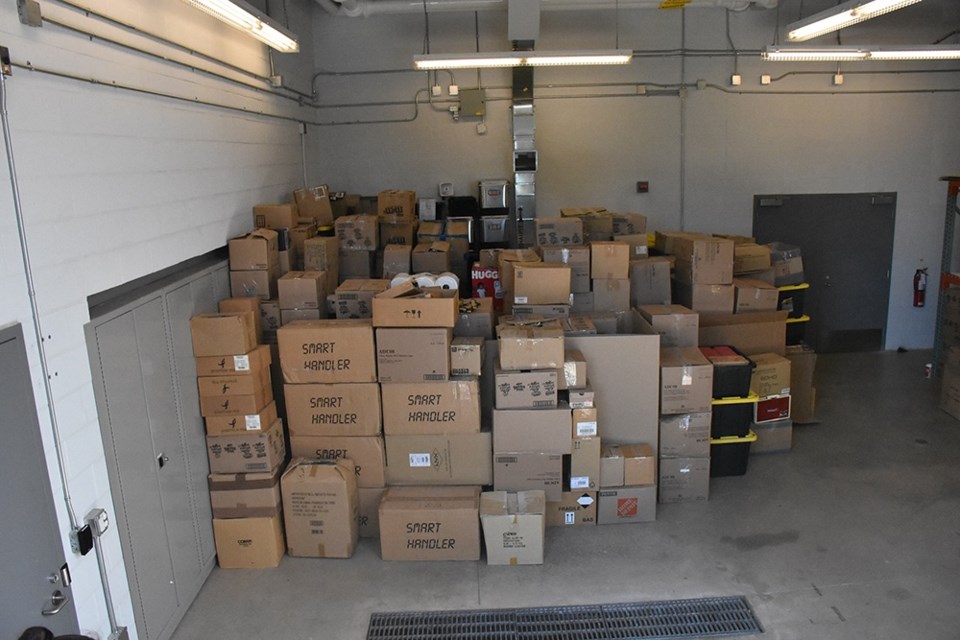 Police recovered approximately $1 million in products during search warrants on May 29.