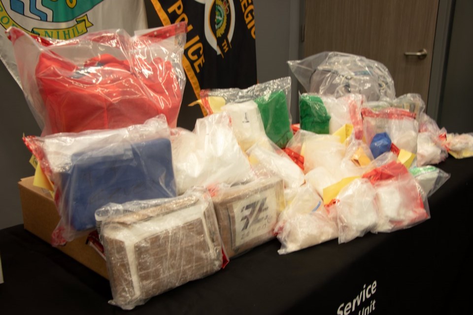 Halton Regional Police seized large quantities of drugs and firearms during Project Medusa