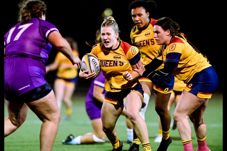 Glen Williams' Kennedi Stevenson was named both the Ontario University Athletics and USports women's rugby rookie of the year.