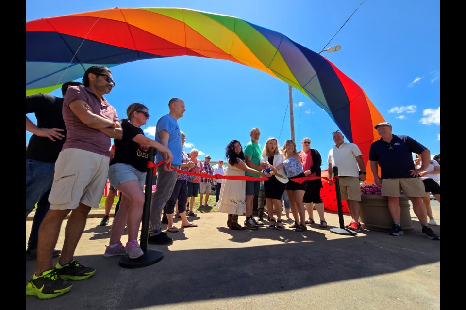 A ribbon-cutting ceremony marked the opening of the Innisfil Farmers' Market's 14th year June 6. 