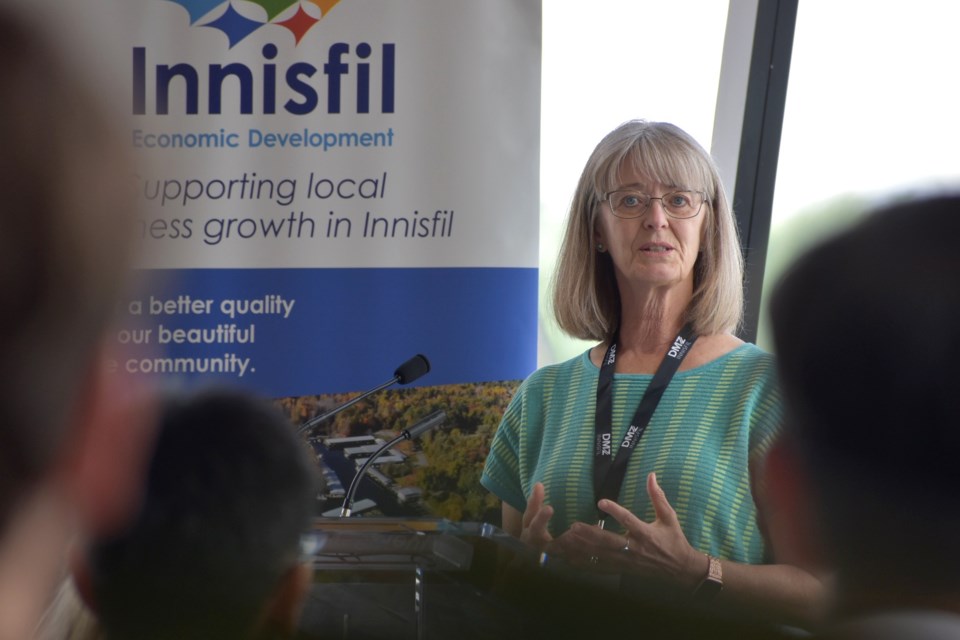 Granolala founder Marion Knaus during the DMZ Innisfil showcase at Friday Harbour on June 14. 