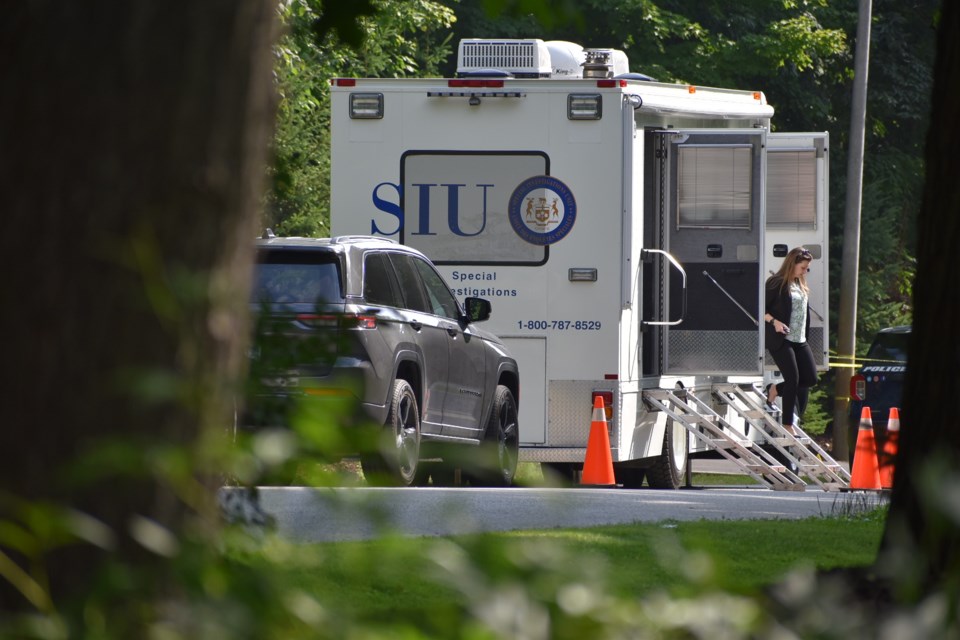 The SIU has been called to the scene following a police-involved shooting on Shoreview Drive in Innisfil.