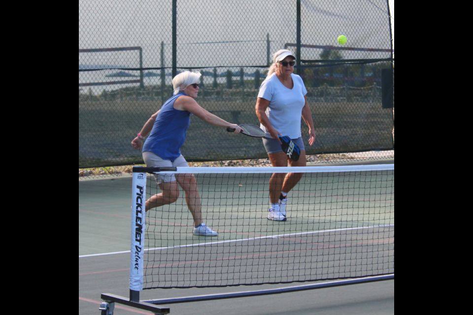 Pickleball at Friday Harbour. 