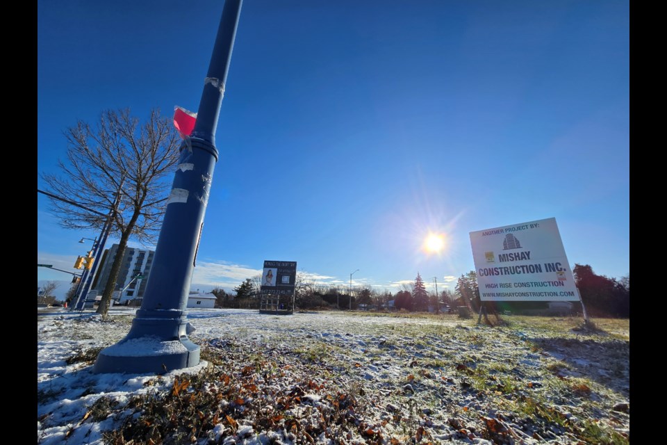 The property at 1051 Innisfil Beach Rd. on Dec. 3.