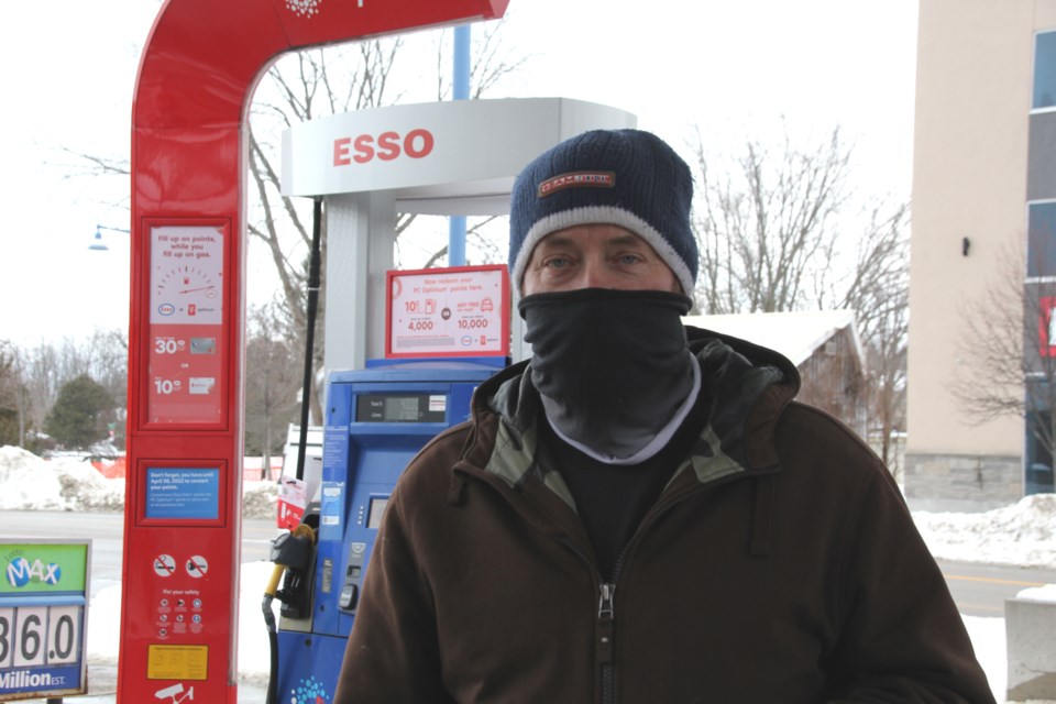 Kelly Yarwood is one of approximately 20 customers that pumped bad fuel into his car at the Alcona Esso station on the weekend.