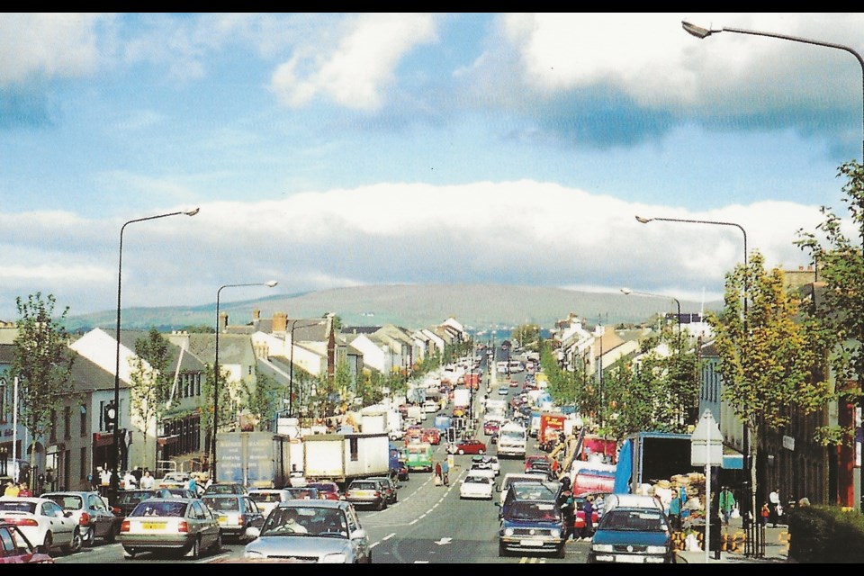 View of Cookstown, Northern Ireland, in 2020.