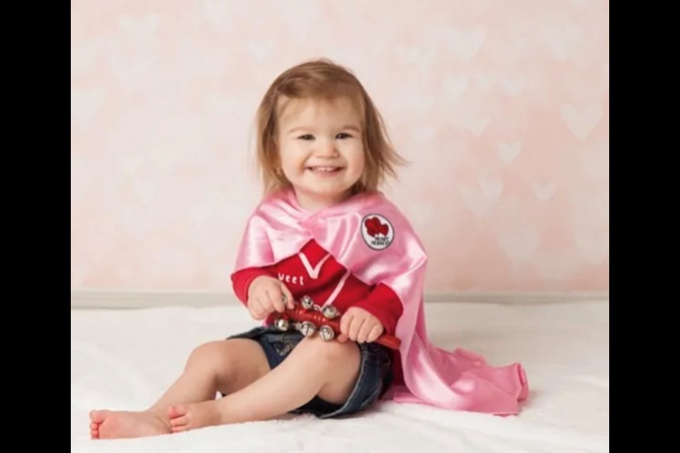 Faith Street was born with Congenital Heart Disease, sometimes referred to as a Congenital Heart Defect. It’s the most prevalent birth defect in Canada.