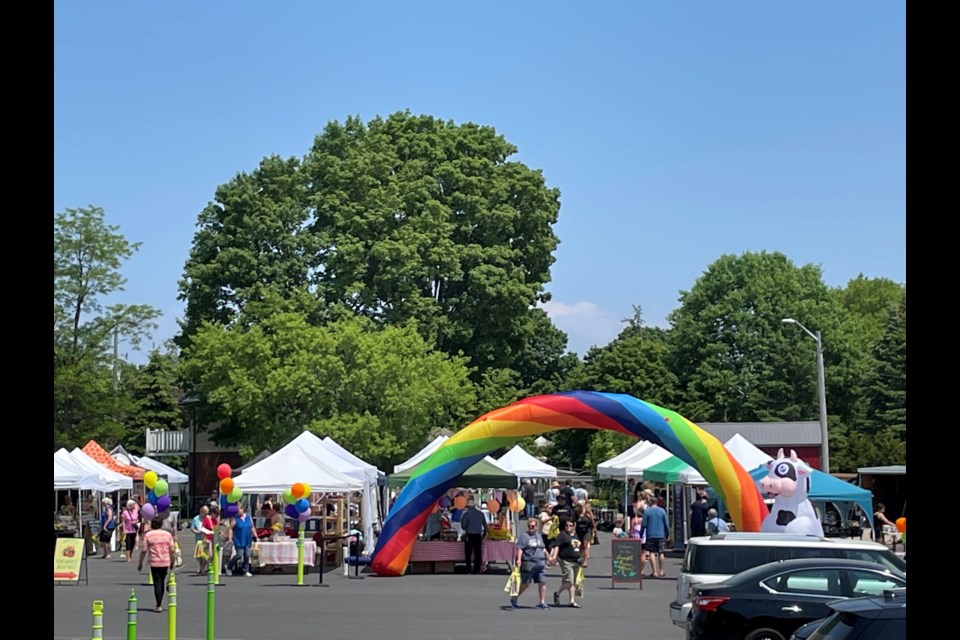 Local farmers and vendors will offer a variety of goods, including fresh produce, plants and honey in the parking lot of the Stroud Innisfil Community Centre every Thursday until Oct. 10.