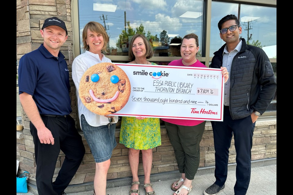 Tim Hortons owners all smiles from Smile Cookie Campaign - Barrie News