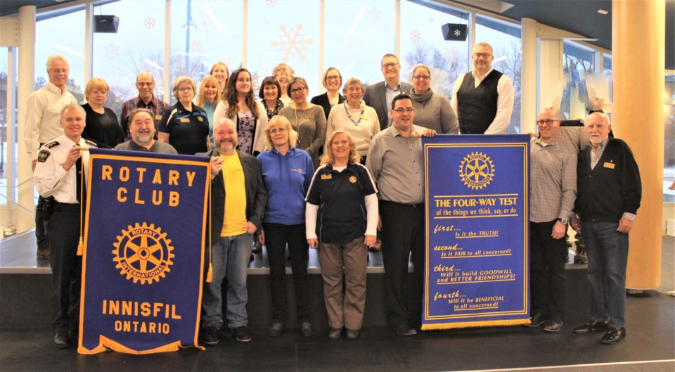 Innisfil Rotary Members Jan 8 2020