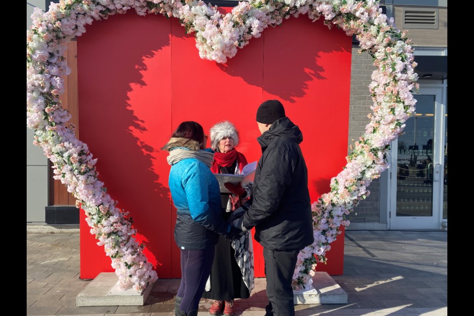 Vow renewals and declarations of love at Friday Harbour Resort