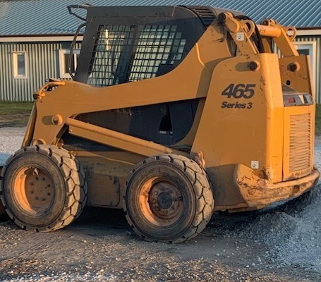 Recovered skid steer from 2017. Photo supplied