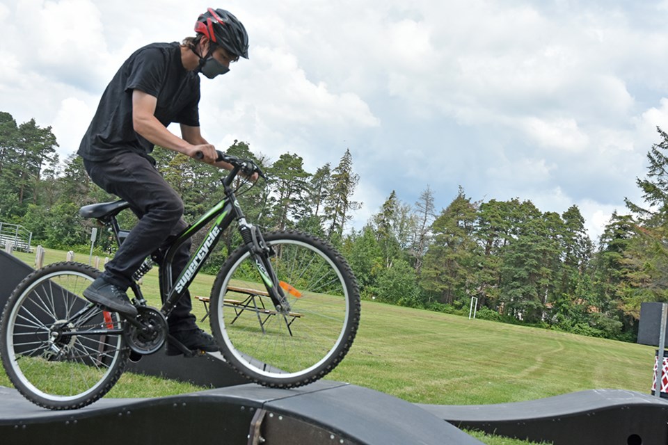 New track has people pumped up at Innisfil Beach Park 15 photos