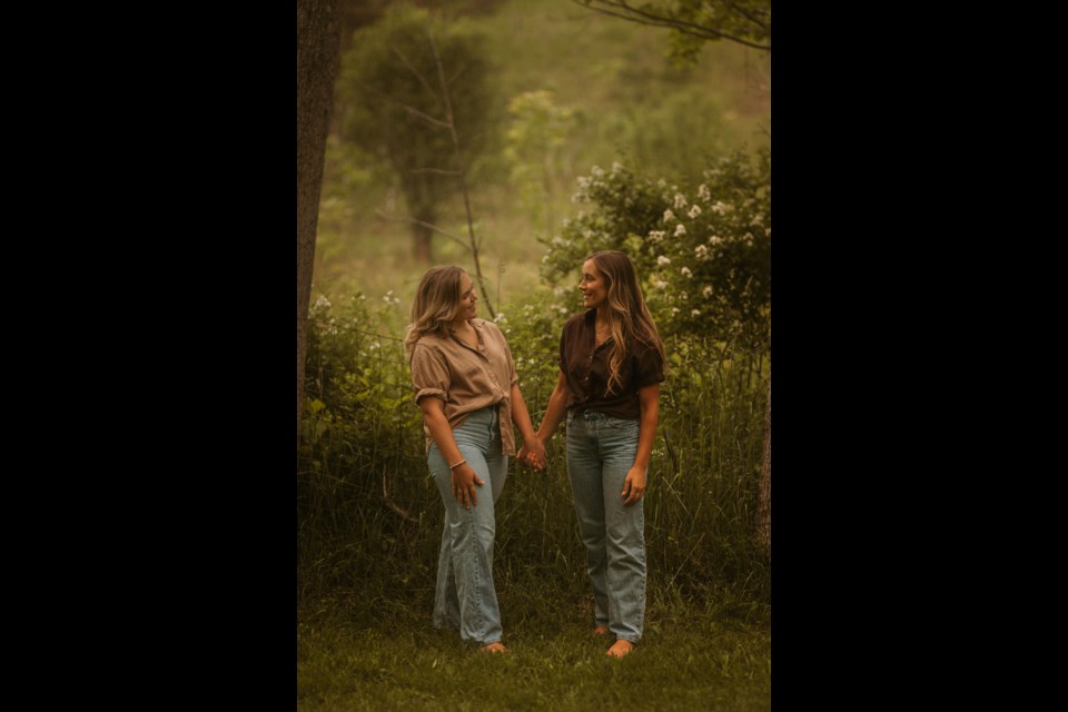 Meghan Tylak and Madison Tylak are twin sisters and co-founders of Tallow Twins. They will be at the Innisfil Pop-Up Market on Sunday.