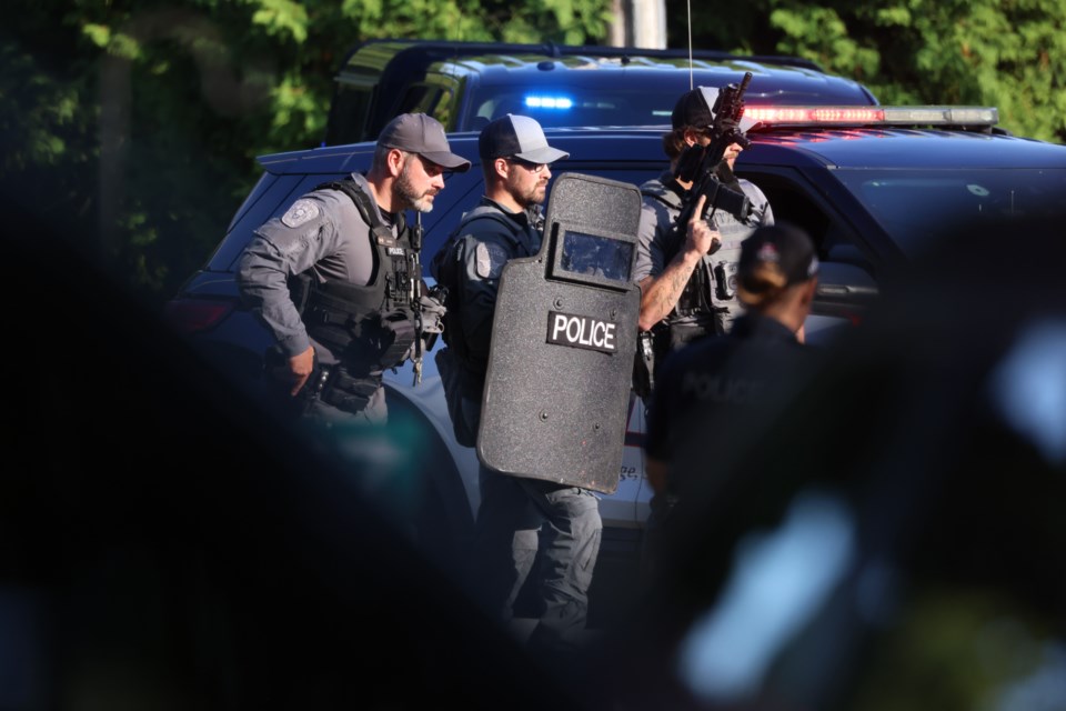 South Simcoe police say a man was arrested following a standoff in Alcona Aug. 22. 