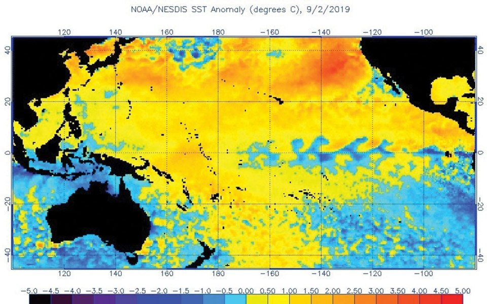 NOAA heatwave map