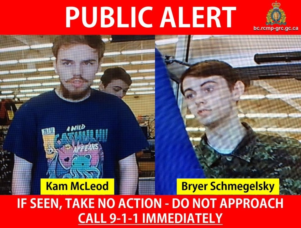 OPP Investigative Unit To Look At Tips Regarding B.C. Murder Suspects ...