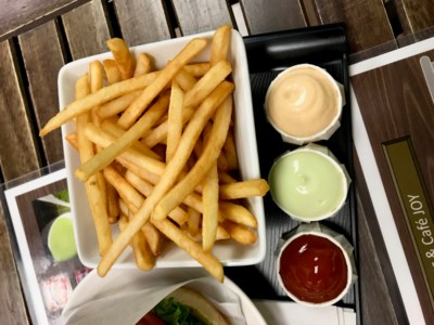 fries and mayo