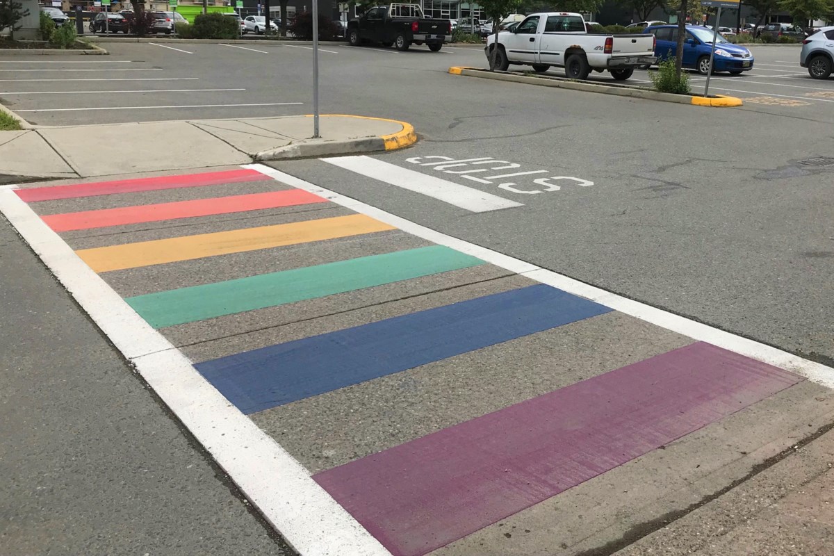 Kamloops council considering rainbow crosswalk in downtown - Prince ...