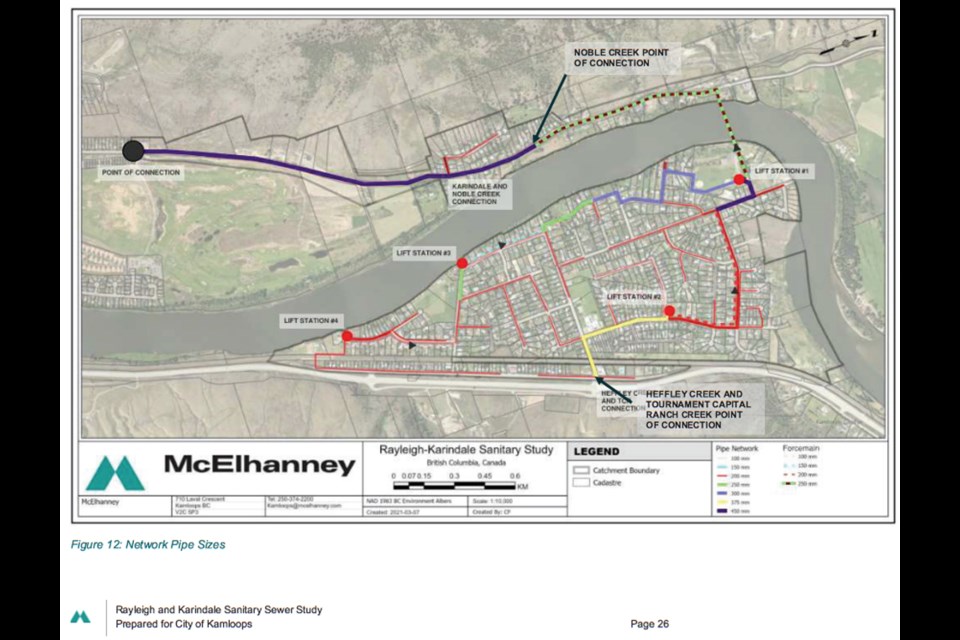 City Of Kamloops Property Maps Connecting To City Sewer System Estimated To Cost Rayleigh And Karindale  Property Owners $45,000 Each - Kamloops This Week