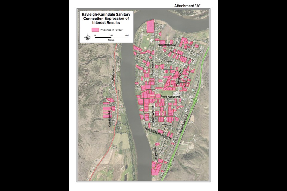 City Of Kamloops Property Maps Connecting To City Sewer System Estimated To Cost Rayleigh And Karindale  Property Owners $45,000 Each - Kamloops This Week