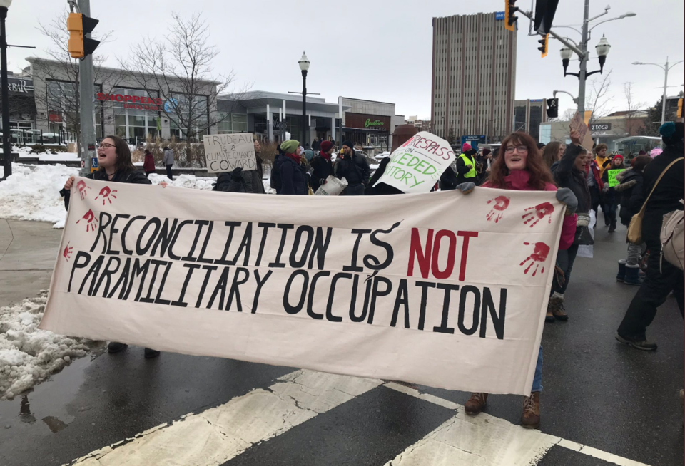 Pipeline Protest Shuts Down Intersections In Waterloo (update ...