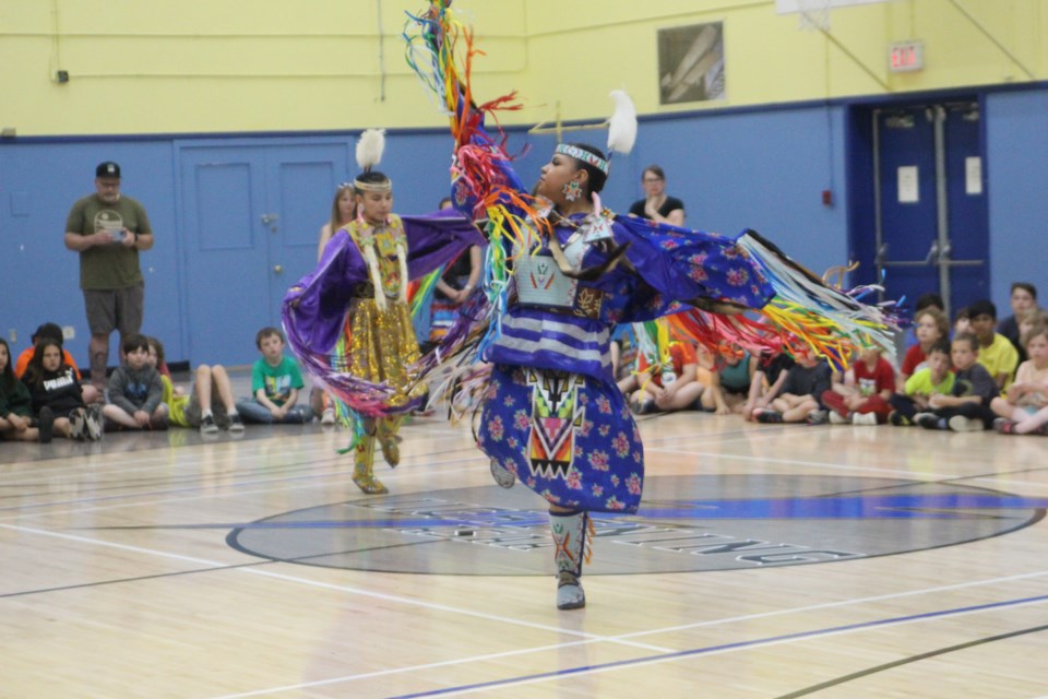 Cold Lake Art Smith Aviation Academy had dancers come and present their cultural dances in honour of National indigenous People's Day.