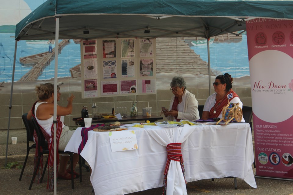 The New Dawn Metis Women's Society took third place at the mocktail event.