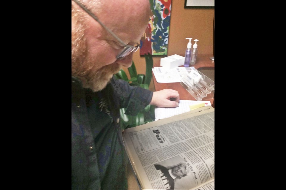 Like looking in a mirror - a cracked and dirty one that has had 32 years of life thrown directly onto its tarnished surface ... but yes, still a mirror. Thanks to all the people and events that have shaped my 32 years at the Lac La Biche POST.  In reflection, I'm going to miss it.