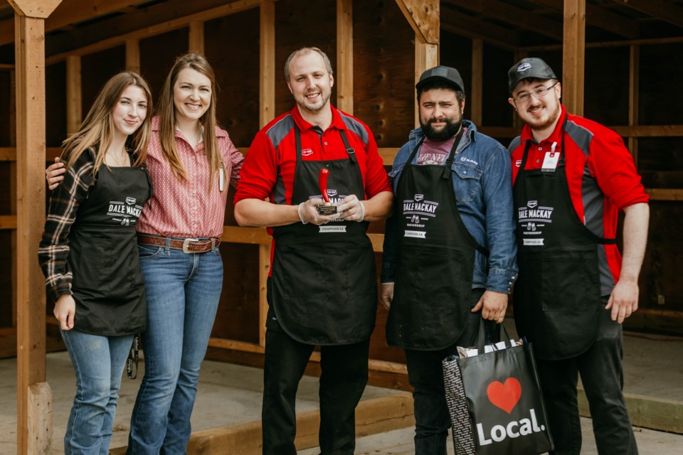 The winning team for the 2023 chili cook-off was the Cornerstone Co-op Food Store team.