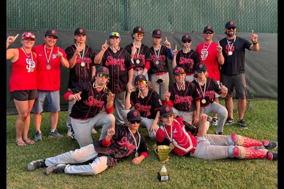 St. Paul's provincial 'A' 15U baseball team took home gold medals from this year's provincial championship.