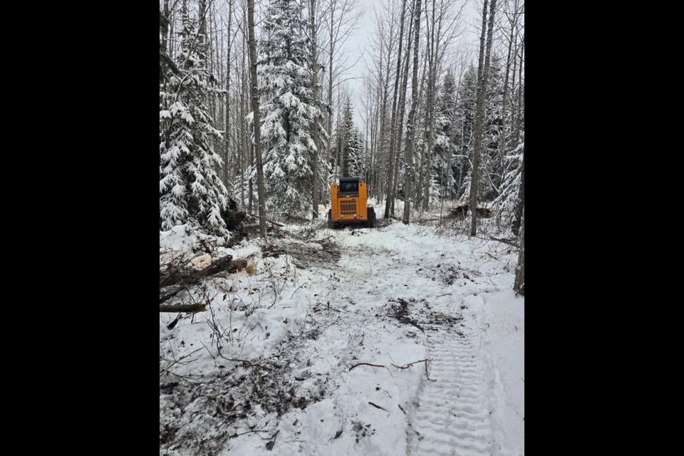 Trail maintenance takes place to make for an enjoyable snowmobiling season in the Bonnyville area.