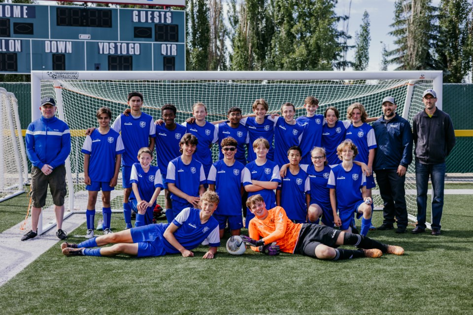 The U15 Lakeland FC boys' team won gold at the Moon Day tournament in Spruce Grove.