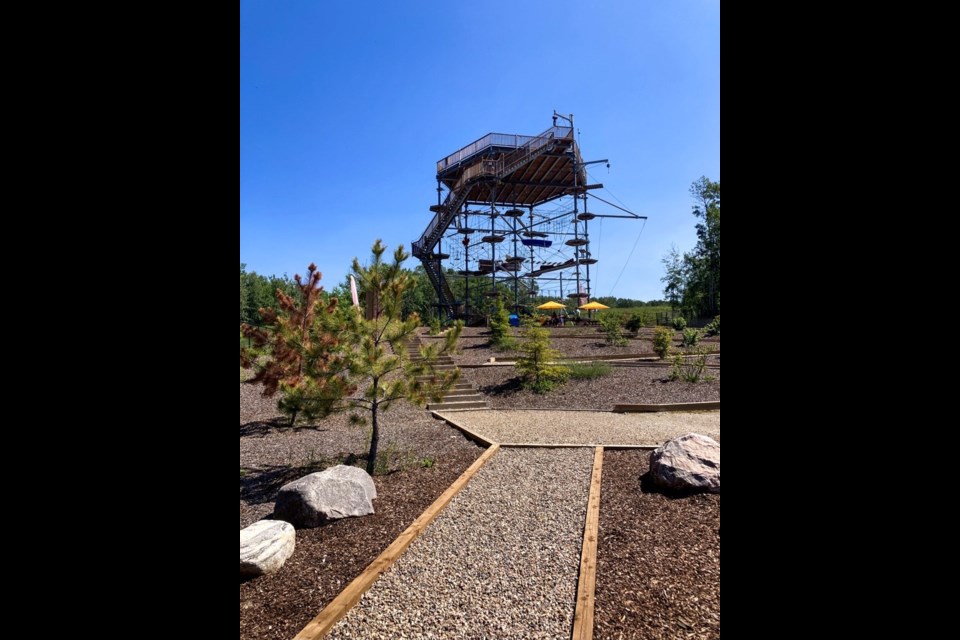 Kinosoo Ridge's Aerial Adventure Park was called the best in it's class by Legacy Tourism's Rod Taylor.