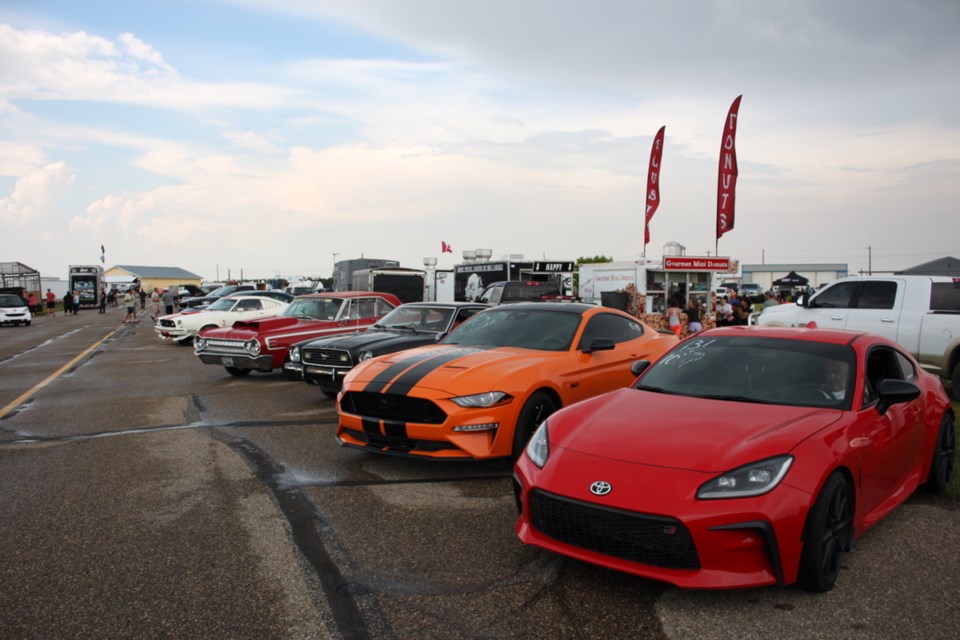 There was lots of eye candy for the car enthusiasts at the Gear Grabbers race weekend.