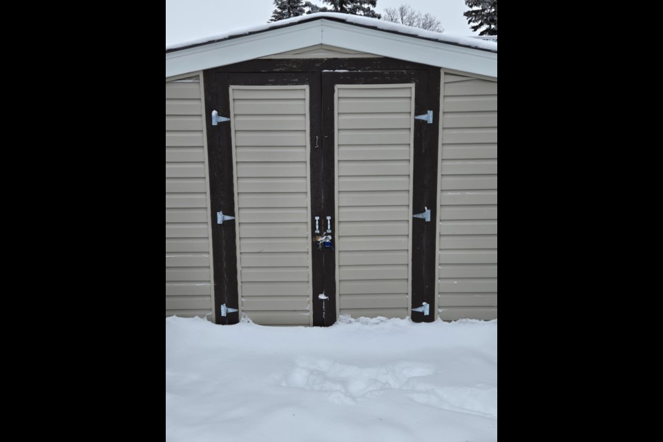 The Bonnyville Friendship Centre's shed was broken into and ice fishing gear was stollen.