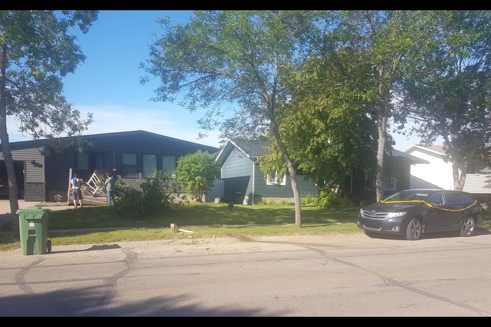 RCMP responded to a report of a truck that collided with a residence along 43rd Ave in Bonnyville at about 1:30 a.m. on July 13.