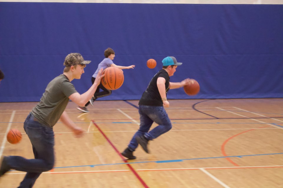 Students across Lac La Biche County got to participate in a free fun day of sporting activities at the Bold Center during their extra-long family day weekend. With a mixture of various sports, learning skills and socializing, 63 kids signed up for the activities run by Lac La Biche County Staff and FCSS.