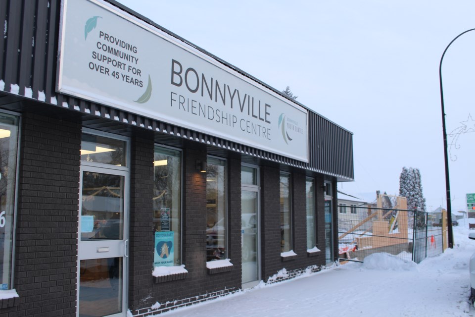 Construction is under way on the expansion of the Bonnyville Friendship Centre made possible through a federal Urban Programming for Indigenous Peoples (UPIP) – Major Infrastructure grant, Dec. 20, 2022.