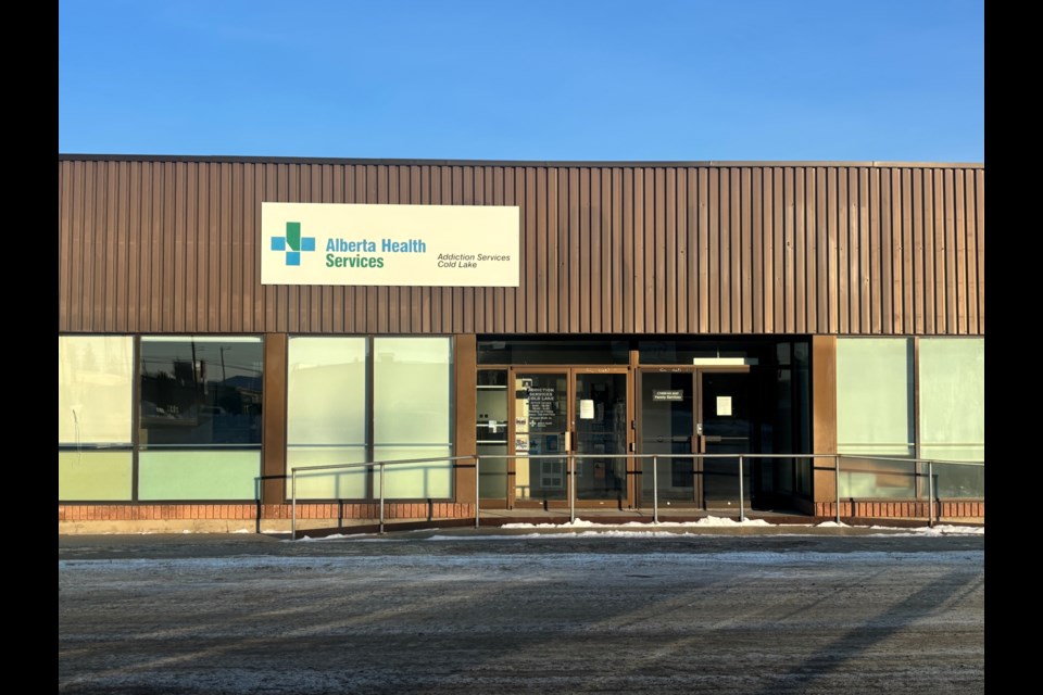 Cold Lake Addictions Services has moved its clinic to the second floor of the Cold Lake Healthcare Centre until further notice while a building issue is being investigated.