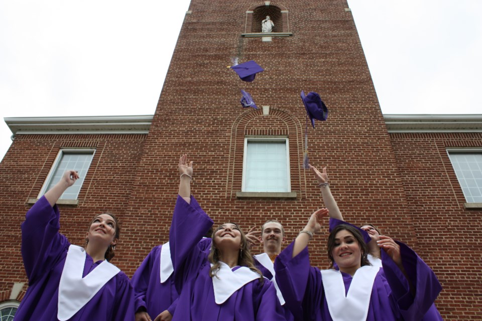 École du Sommet graduates celebrated their high school graduation earlier this month.