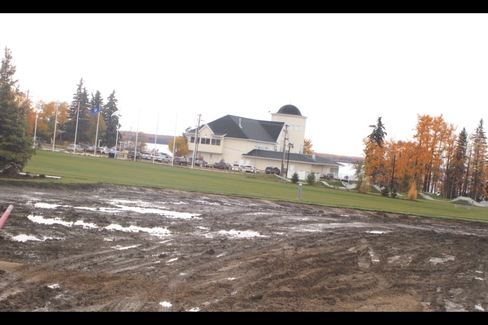 Weather - especially recent rainfall - has affected some of the scheduled construction during phase 2 of the three-phase upgrades to the former Lac La Biche Recreation Grounds and McArthur Park.  Municipal officials say work for this year is winding down on the $10 million project.