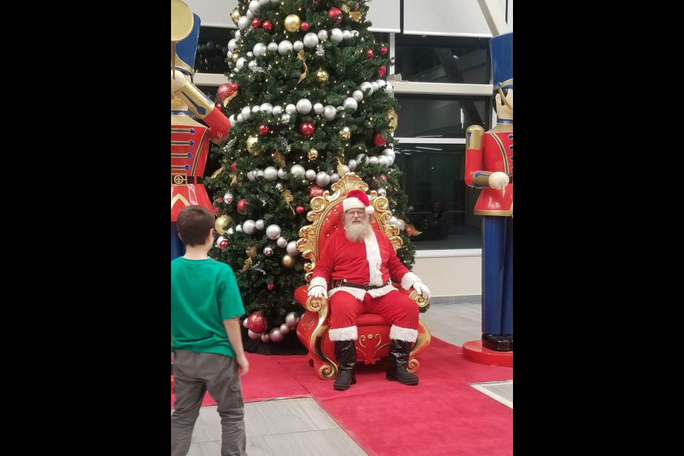 A  Christmas kick-off party was held at the Cold Lake Energy Centre on Friday evening, where people could take photos with the guest of honour Santa Claus - and use their creativity to create Christmas crafts, write letters, and much more.