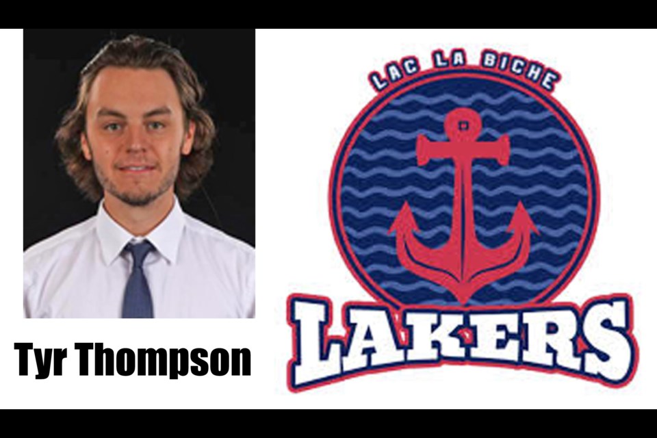Tyr Thompson is the head coach of the new Lac La Biche Lakers Junior "A" hockey team.