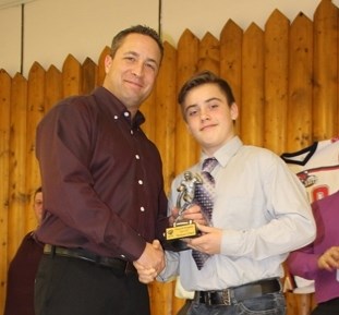 Ducan Critch was awarded the Renegades MVP award by head coach Kevin Sartain.