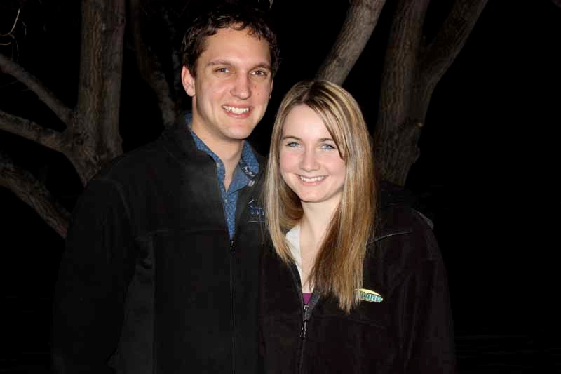 Stephanie Poulin, 19, and Chad Stark, 20, are engaged to be married.