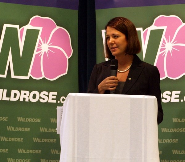 Wildrose leader Danielle Smith endorsed MP Brian Storseth&#8217;s private member&#8217;s bill while in St. Paul on Jan. 31.