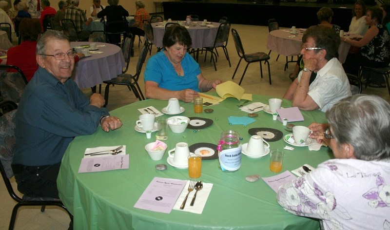 Guests at Seniors Rock were treated to snacks and refreshments, musical trivia, and live music at the June 2 event took place at the Rec Centre. It was held to honour the